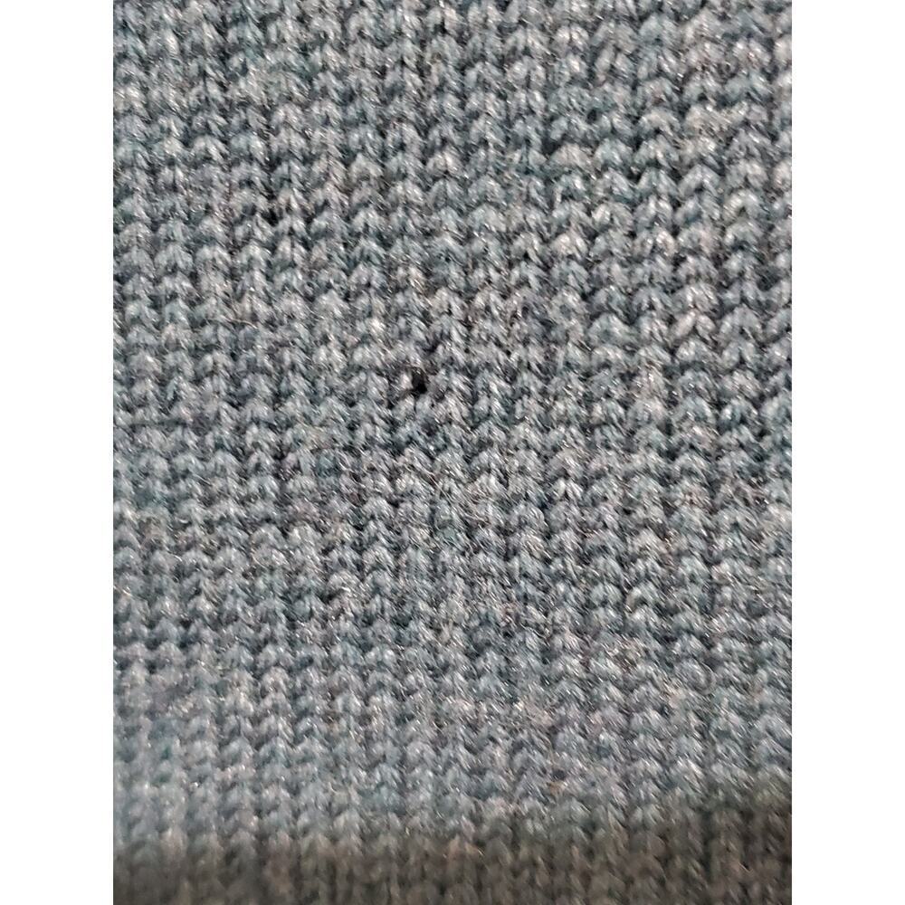 Duluth Trading Co Men’s Wool Blend Pullover Sweater XL Teal 70% Recycled Wool - Picture 3 of 13